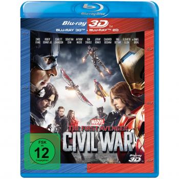 The First Avenger: Civil War 3D +2D Nachfolgeprodukt [3D Blu-ray]
