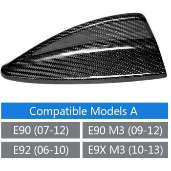 Aileron requin en fibre de carbone pour BMW E90 E92 F20 F30 F10 F34 G30 G20 F15 F16 F45