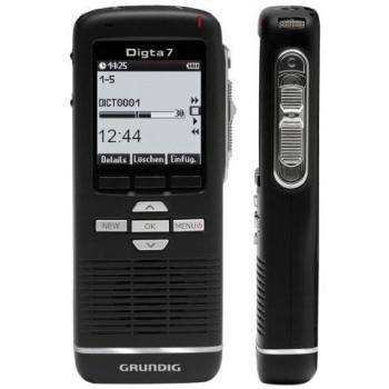 Premium Digta 7 Grundig – Dittafono 2 GB – Colore Nero