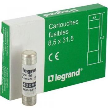 Cartouche Industrielle 16A Type gG avec Indicateur Legrand