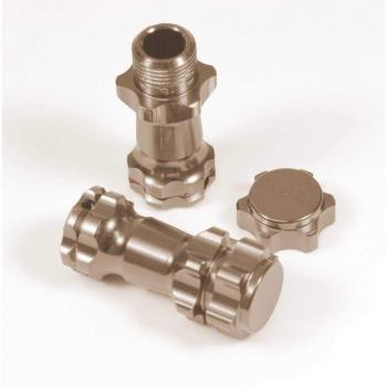 Absima 25.0 mm 1:8 Aluminium Alu-Spurverbreiterung 17 mm 6-Kant Schwarz 2 St