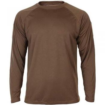 Mil-Tec Tactical Langarmshirt Quick-Dry Dunkel Coyote