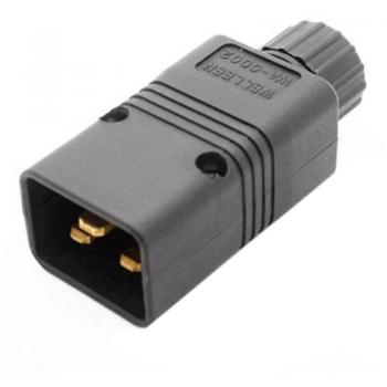 Câble de branchement UPS IEC C20 – cordon réutilisable 16 A/250 V (noir)
