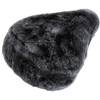 FastRider Grey Sheep Fleece Seat Cover – Unisex, One Size