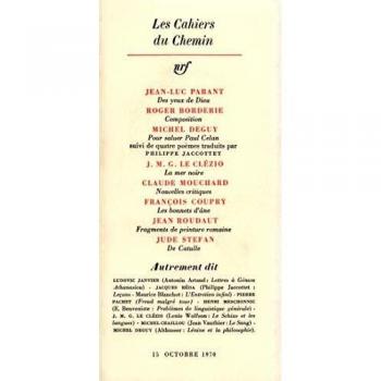 Les Cahiers du Chemin