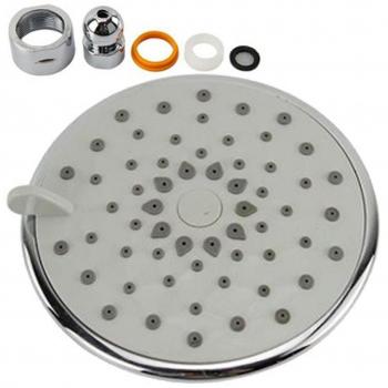 Soffione Doccia Snodato 10cm Tondo 3 Getti