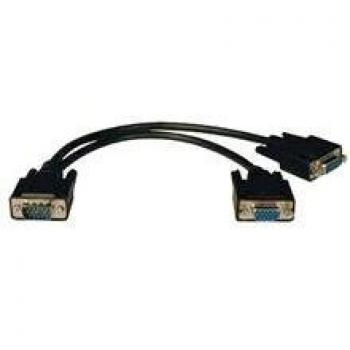 Wmu 1-Ft Monitor Y-Splitter Cable