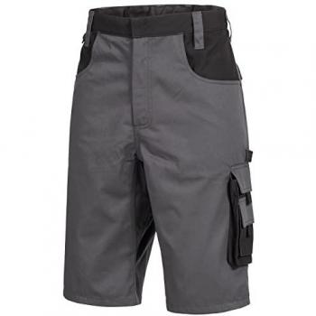 Nitras Motion Tex Plus Shorts grau/schwarz Größe 54