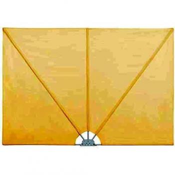 UrbanGleam Cream – 240 cm × 160 cm Collapsible Shade