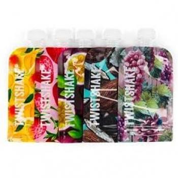 Twistshake 5x Bolsitas Squeeze 220ml