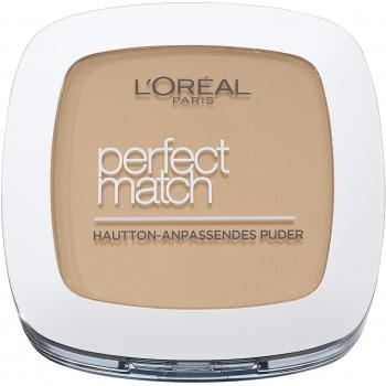 L'ORÉAL PARIS Puder Perfect Match Puder in Farbe N4 golden beige, Größe 12 g