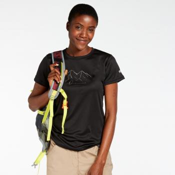Regatta T-shirt Noir Femme Taille L