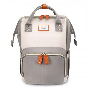 Macaron Baby Wickelrucksack mit wasserdichter Wickelunterlage große Kapazität multifunktionale Babytasche Reiserucksack