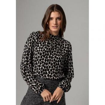 Klassische Regular-Fit-Bluse von More & More – Größe 34, Black
