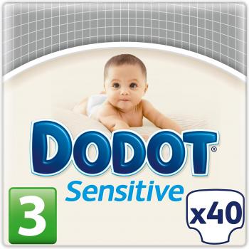 Couches pour Nouveau-né Dodot Sensitive T3