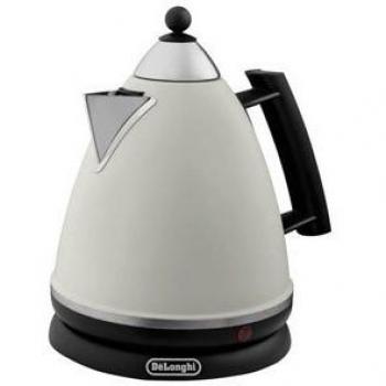 De'Longhi 3kW Cordless Cream Kettle, Model KBE3014‑2 Classic