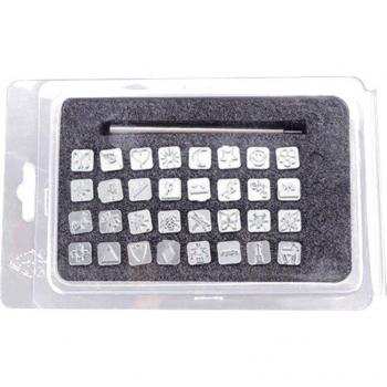Stainless Steel Alphabet Punch Set for Leather