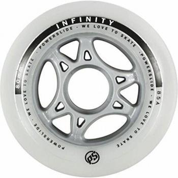 Powerslide 85a Infinity II 80 mm Speedrolle – grau/weiß