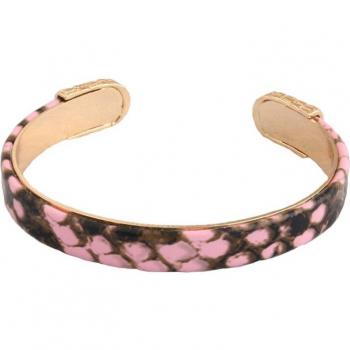 Bracelet charmant en cuir et cuivre