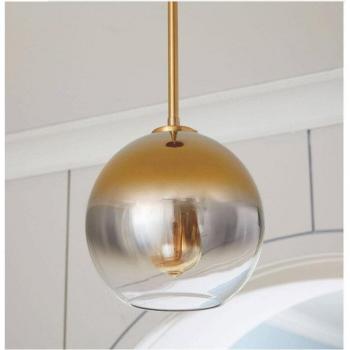 Hanging Glass Ball Light Fixture