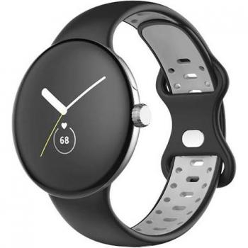 Bracelet Silicone Souple AVIZAR pour Google Pixel Watch