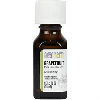 Grapefruit Essential Oil, Joyful by Aura Cacia, 0.5 fl oz