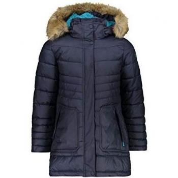 Kids' 8-Year-Old Black & Blue Winter Jacket
