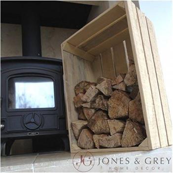 Wood Log and Kindling Organizing Box
