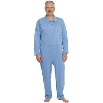 Blusa Nocturna con Filtro Anticipado – Pijama Azul Jeans, Talla X