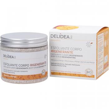 DELIDEA Revitalisierendes Körperpeeling Aprikose & Mango, 200 ml