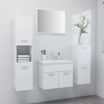 Suite de meubles lavabos blancs – Living Store