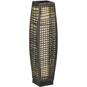 Luz de Jardim Solar com Vime Sintético
