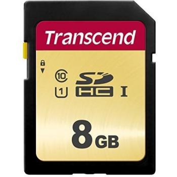 Transcend SDHC 8GB Class 10 UHS-I U1 Karte 500S