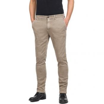 Replay Chino de Hombre Marrón