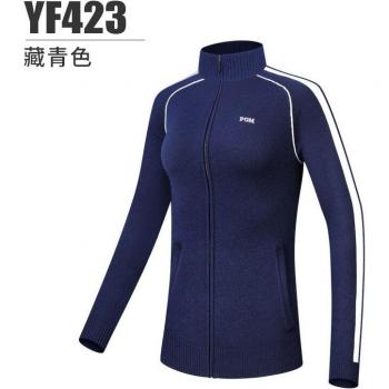 PGM chaqueta de lana para mujer, suéter de manga larga, ropa de golf para otoño e invierno