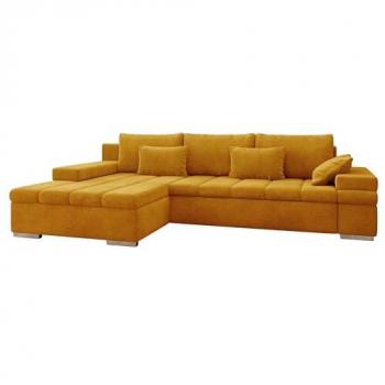 MIRJAN24 Ecksofa Bangkok, L-Form, mit Schlaffunktion