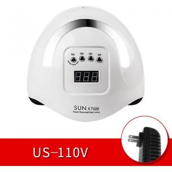 Monika Lampe de manucure UV LED SUNX7 MAX 180W avec écran LCD et capteur automatique