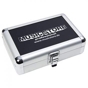 MUSIC STORE Praktisches Accessory Case, wasserabweisend, mit Schnappverschluss