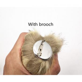 12cm Polyester Faux Fur Pom Poms