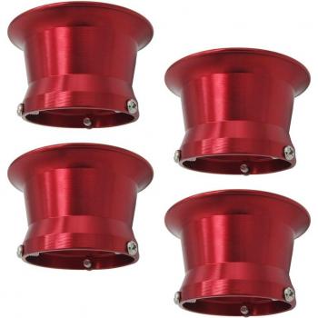 Redonda 50 mm Filtro de Aire 4 Uds – Bocina Moto (24‑30 mm)