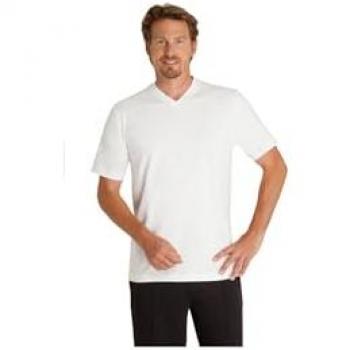 Hajo Bequemes Herren T-Shirt, 4XL, Weiß