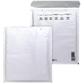 Bong AirPro enveloppes à bulles, 230 x 340 mm, avec fermeture à bande, boîte de 100 pièces, blanc