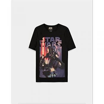 Star Wars Darth Vader Poster Black Tee XXL 100% Cotton Jersey
