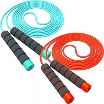 Svkiyang Springseil für Jungen und Mädchen, 240CM, 2 Stück, Fett Brennen Übung