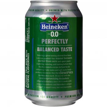 Heineken Zero Alcohol Lager, 24 x 330 ml