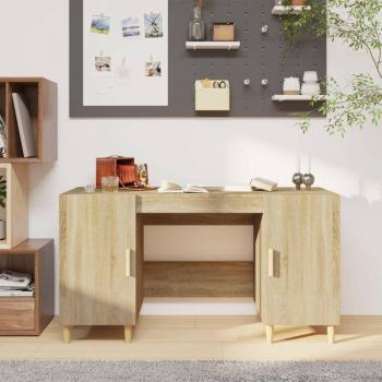 Escritorio de Madera Contrachapada de Prolenta Premium – Estilo Rojo y Rosado