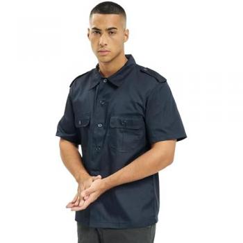 Brandit US Hemd Kurzarm Blau 3XL