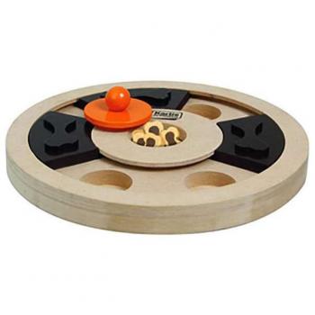 Hera Hundetrain – Intelligentes Holzspielzeug, 25×25×2,5 cm