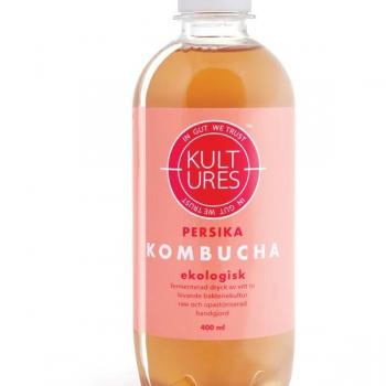 Kultures Kombucha med Persika 400 ml