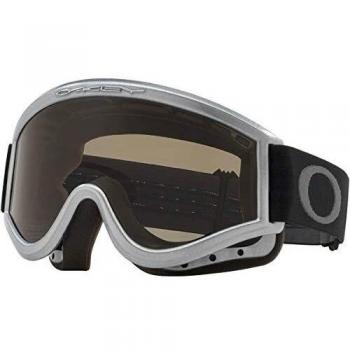 Oakley L Frame MX Brille Silber Chrome Clear Dark Grau 2019